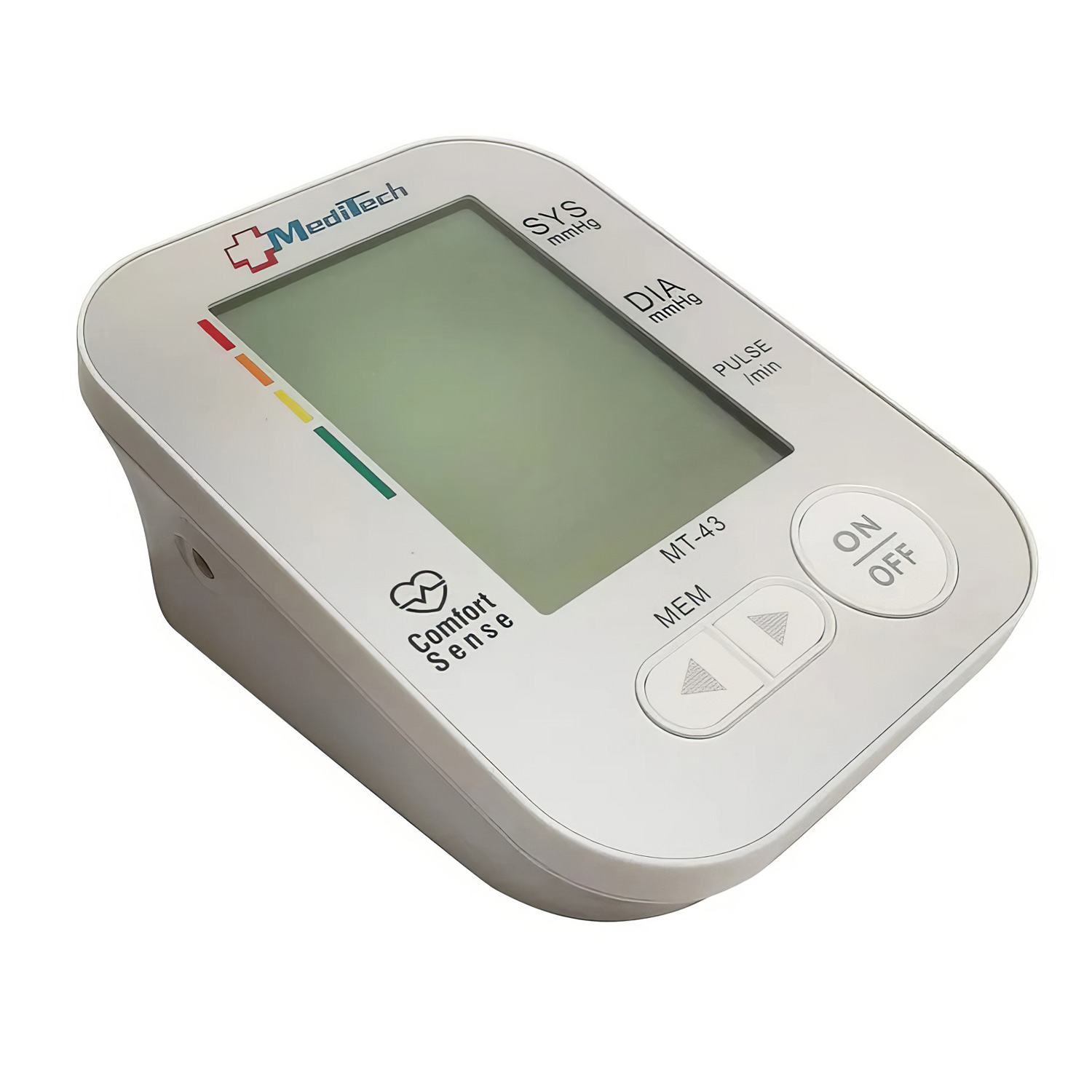 Тонометр MEDITECH МТ-43 автоматический на плечо с адаптером, большим дисплеем и конусообразной манжетой 22-36см - 2